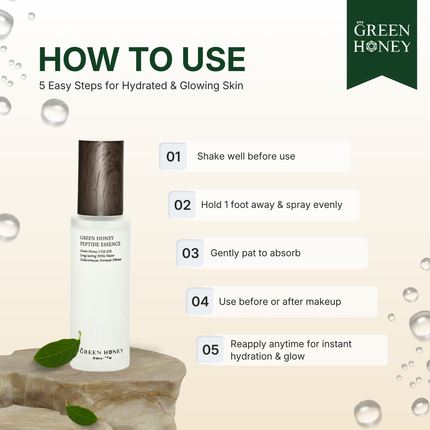 Green Honey Peptide Essence Mist 60ML
