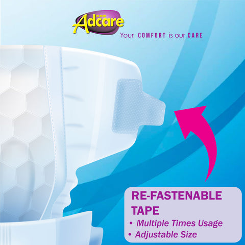 Pampers Pakai Pakai Dewasa Adcare (M 10/ L 8 / XL 6) 1Beg