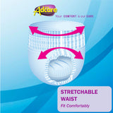 Pampers Jenis Seluar Pakai Dewasa Adcare (M 10/ L 8 / XL 6) 1Beg