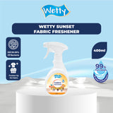 Wetty Fabric Freshener (400ml) (Twilight/Sunset/Morning Dew)